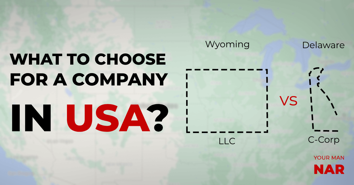 LLC vs CCorp - Wyoming vs Delaware